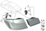 Original BMW F10 LCI Facelift Stop Lamp Lampu Belakang Sisi Luar KANAN - Image 5