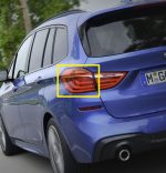 Original BMW F46 Gran Tourer Stop Lamp Lampu Belakang Sisi Luar - KIRI - Image 4