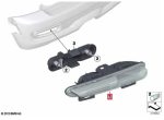 Original MINI R56 R57 LCI Facelift Reversing Light Lampu Mundur KIRI - Image 6