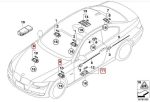 Original BMW E90 E92 Lampu Interior Lantai Bawah - Gambar 6