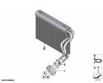 Original BMW F25 X3 F26 X4 Evaporator AC 64119262433 - Image 3