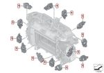 Original BMW F07 F10 F11 AC Flap Actuators Katup Buka Tutup AC - Image 5