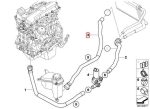 Original BMW E84 X1 E90 E92 E93 Selang Radiator Atas 64216951946 - Image 6