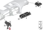 Original BMW F06 F12 F13 Cover Kisi Kisi AC Dashboard DEPAN KANAN - Image 6