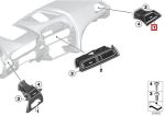 Original BMW F06 F12 F13 Cover Kisi Kisi AC Dashboard DEPAN KIRI - Image 5