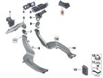 Original BMW E84 X1 Cover Kisi Kisi AC Dashboard DEPAN KANAN - Image 4