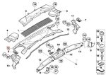 Original BMW E90 E92 E93 E84 X1 Cover Tutup Bawah Microfilter Housing - Image 6