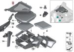 Original BMW F25 X3 F26 X4 Cover Filter Microfilter Housing Kiri - Gambar 5