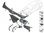 Original BMW F30 F32 F34 F36 Cover Tutup Ruang Mesin Belakang KIRI - Image 3