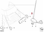 Original MINI R55 R56 R57 Aerial Rod Antenna 65203453893 - Image 5