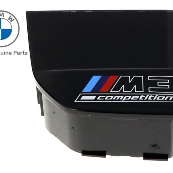 Original BMW G80 M3 Competition Cover Emblem Bawah Konsol iDrive