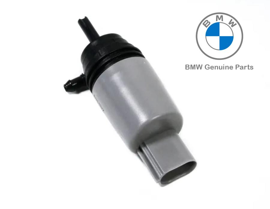 67127302589_A Original BMW E90 Washer Pump Pompa Motor Air Wiper Kaca Depan - Image 1