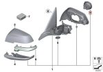 Original BMW F20 F22 F30 F31F32 F33 F36 Motor Kaca Spion - Image 4