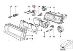 Original BMW E36 Vertical Aim Control Headlight Levelling Motor Lampu - Image 5