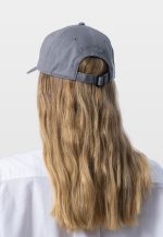 Original BMW Dot 5 Panel Baseball Cap Topi Unisex Light Grey 2023 - Image 6
