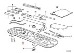 Original BMW E36 Tool Box Kotak Toolkit Bagasi 71111182366