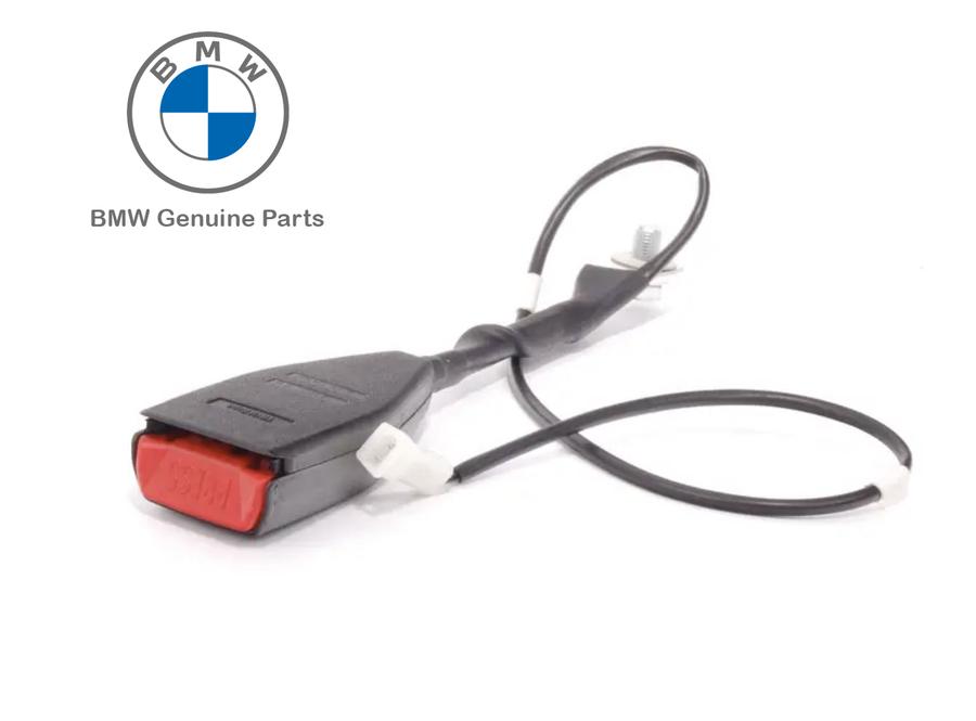 72111941407_A Original BMW E30 E28 E24 E23 Lower Seat Belt Jok Depan 72111941407 - Gambar 1