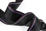 Original BMW F87 M2 F82 M4 Competition Tricolor Safety Belt Depan KIRI