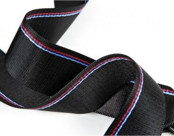BMW F87 M2 F82 M4 Competition Tricolor Safety Belt Depan KANAN