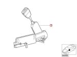 Original BMW E36 Z3 Z8 Lower Seat Belt with Tensioner Depan KIRI - Image 5