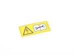 Original Mercedes W204 Warning Sticker Label Airbox Kotak Filter Udara - Image 3