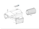 Original Mercedes W204 Warning Sticker Label Airbox Kotak Filter Udara - Image 4