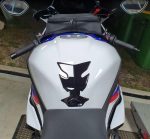 Original BMW Motorrad K63 K67 S1000R S1000RR M Tank Pad Black - Image 4