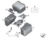 Original BMW Motorrad K50 K51 1200GS 1250GS Vario Case Top Box - Image 5