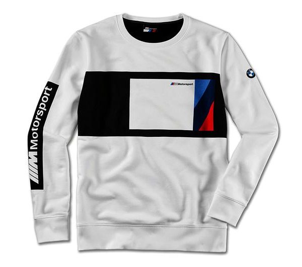 Original BMW M Motorsport Sweatshirt Sweater Pria Men's Size S 2461111