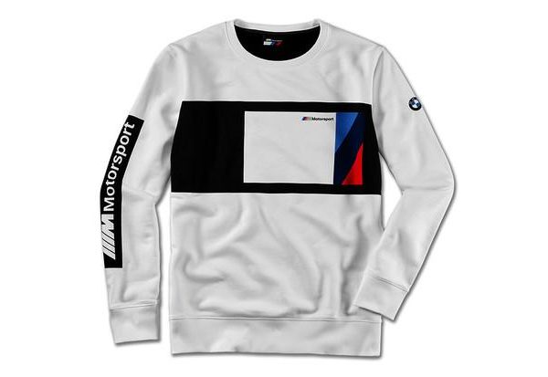 Original BMW M Motorsport Sweatshirt Sweater Pria Men's Size M 2461112