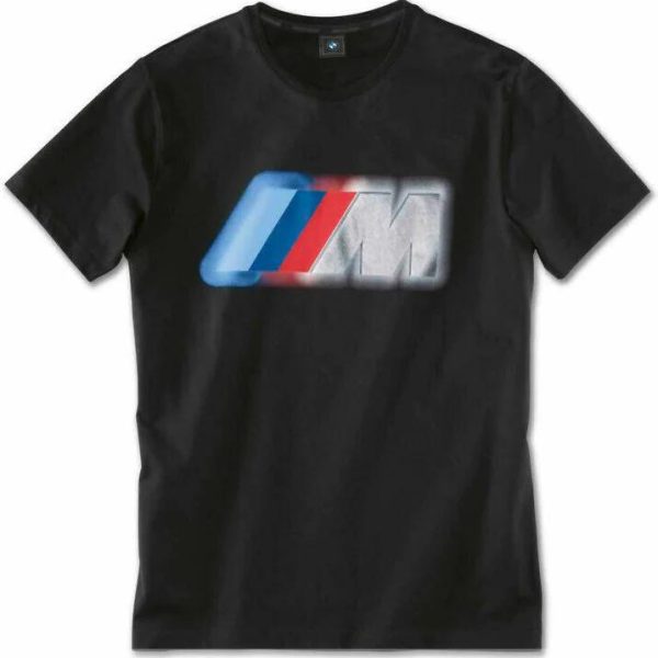 Original BMW M Motorsport Kaos T-Shirt Pria Hitam S 80142466256