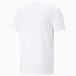 Original BMW M Motorsport Kaos T-Shirt Pria Putih Size L by PUMA - Gambar 3