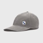Original BMW Logo Freude Baseball Cap Topi Unisex Mid Gray - Image 3