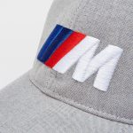 Original BMW M Baseball Cap Topi Unisex Dark Grey Lifestyle - Image 5