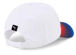 Original BMW M Motorsport Road Trip Baseball Cap Topi Unisex by Puma - Image 3
