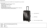 Original BMW M Lifestyle Koper Kabin Bagasi Trolley Polycarbonate - Image 3