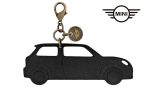 Original MINI Leather Car Charm Gantungan Kunci atau Tas , Bahan Kulit
