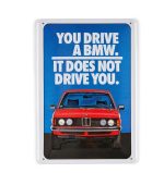 Original BMW 50 Jahre 3 Series E21 Garage Metal Sign Freude Am Fahren Plat Pajangan Dekorasi Dinding Ulang Tahun Ke 50 Seri 3 - BMW Collection - Image 3