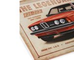 Original BMW 50 Jahre 3 Series E21 The Legendary Garage Metal Sign Freude Am Fahren Plat Pajangan Dekorasi Dinding Ulang Tahun Ke 50 Seri 3 - BMW Collection - Image 4