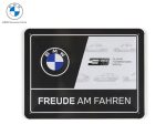 Original BMW 50 Jahre 3 Series Freude Am Fahren Garage Metal Sign Freude Am Fahren Plat Pajangan Dekorasi Dinding Ulang Tahun Ke 50 Seri 3 - BMW Collection