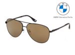Original BMW Collection Pilot Aviator Sunglasses Kacamata Black / Gold 2024