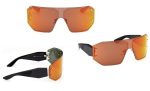 Original BMW Collection Vision Sunglasses Kacamata Black / Red / Orange 2024 - Image 3