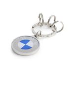 Original BMW New Logo Key Ring Colour Gantungan Kunci BMW 2023 - Image 3
