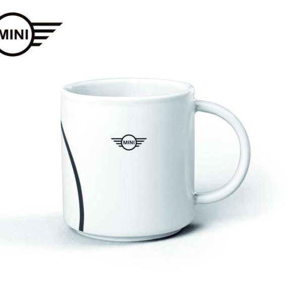 Original MINI Cooper Outline Print Mug Cup 350ml Cangkir Gelas