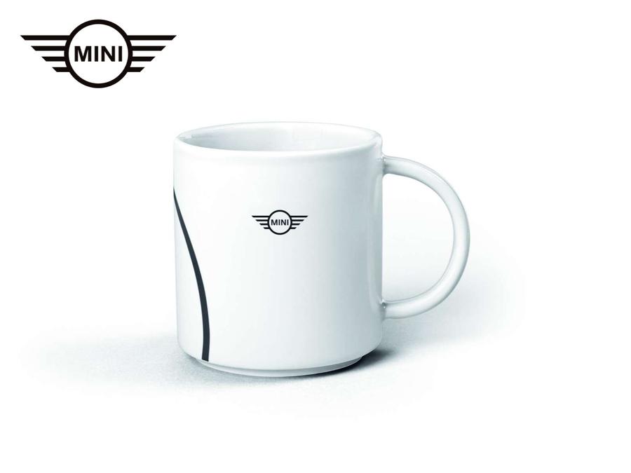 80285B32103_A Original MINI Cooper Outline Print Mug Cup 350ml Cangkir Gelas - Image 1