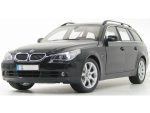 1:18 BMW E61 Touring 5 Series Black Miniatur Diecast Dealer Edition by Kyosho - Gambar 7