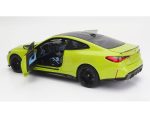 1:18 BMW G82 M4 Sao Paulo Yellow Miniatur Diecast Dealer Edition - Image 3