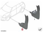 Original MINI Countryman F60 Mud Flaps / Pelindung Lumpur Depan - Image 4