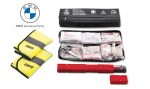 Original BMW Emergency Bag Kit P3K Segitiga Pengaman Rompi Hi-Vis