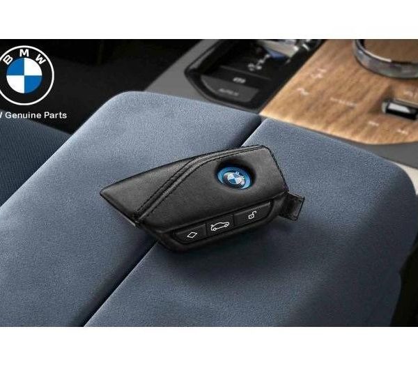 Original BMW U11 X1 G60 G70 G09 XM Key Case Casing Sarung Kunci Black